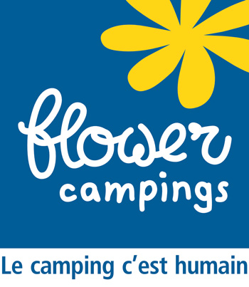 logo flower camping